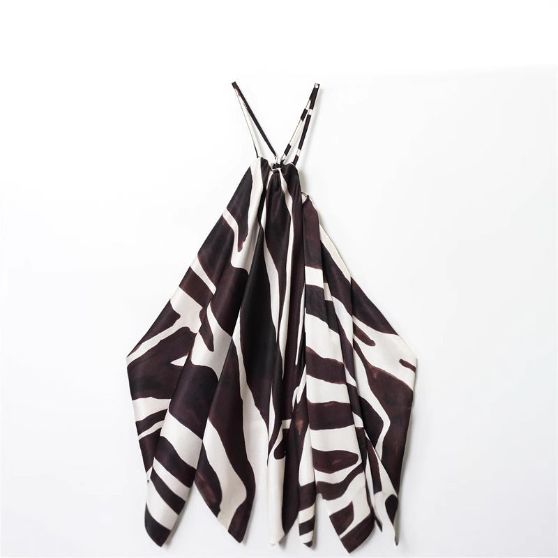 Stylish Mesh Halter Neck Long Maxi Dress for Women Autumn 2025