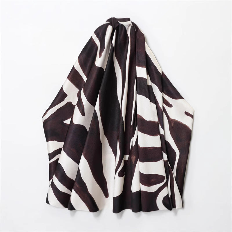 Stylish Mesh Halter Neck Long Maxi Dress for Women Autumn 2025