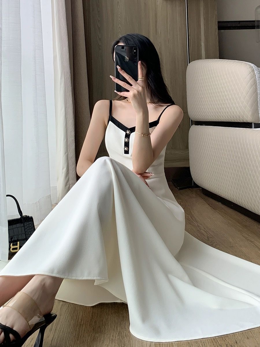 Off-White Two Piece French Style Jacket and Mini Dress