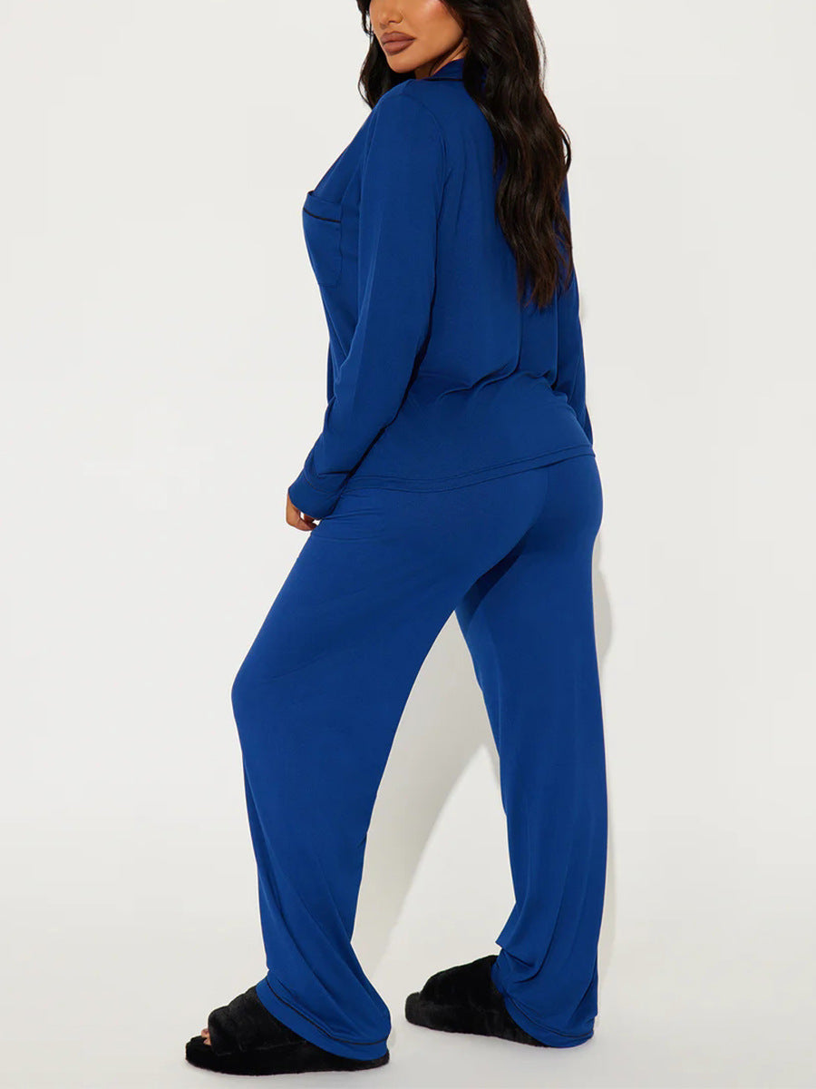 Premium Jersey Pajama Co Ord Set – Long Sleeve Shirt & Pants