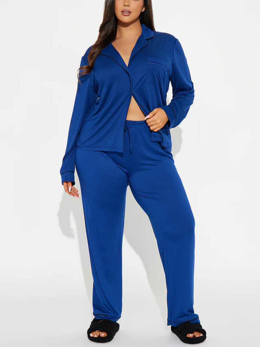 Premium Jersey Pajama Co Ord Set – Long Sleeve Shirt & Pants