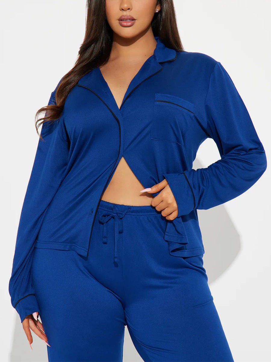 Premium Jersey Pajama Co Ord Set – Long Sleeve Shirt & Pants